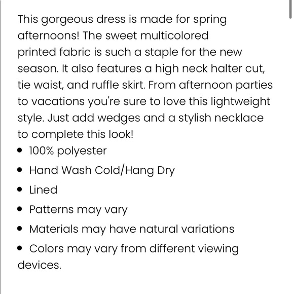 Pink Lily Paisley Ruffle Dress - Picture 6 of 6